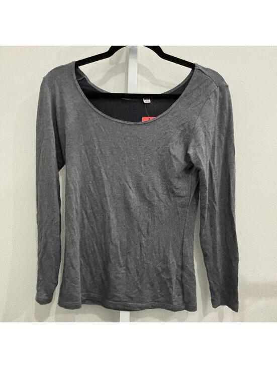 Uniqlo Tops - Uniqlo Gray Long Sleeve Shirt Size M
